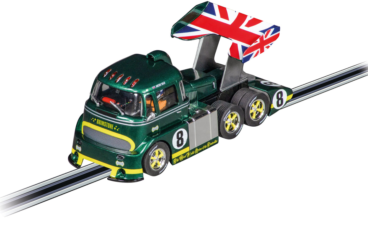 Racetruck Cabover "British Racing Green, No.8"