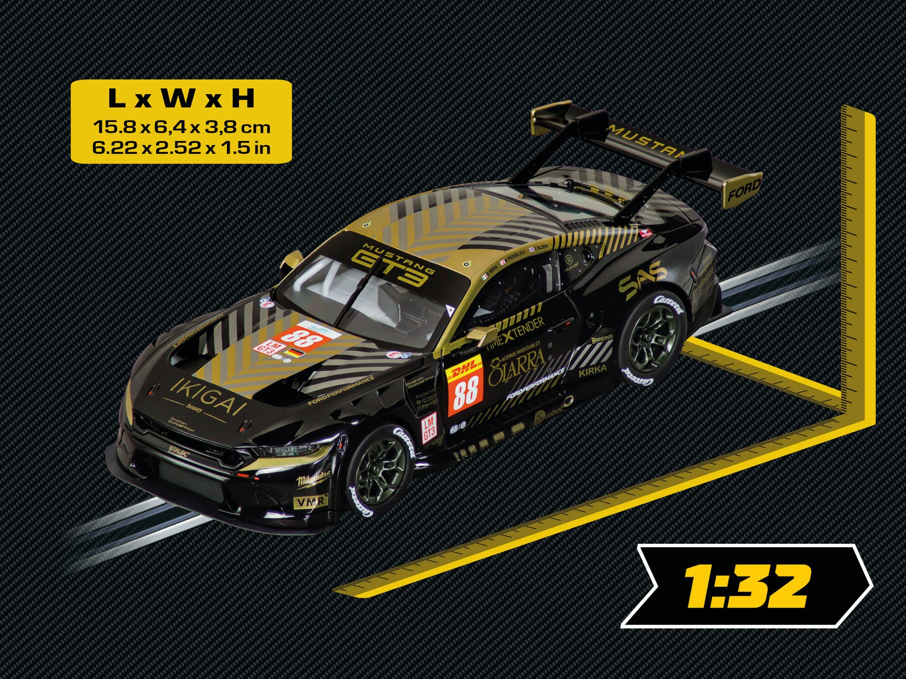 Ford Mustang GT3 "Proton Competition, No.88" Spa 2024