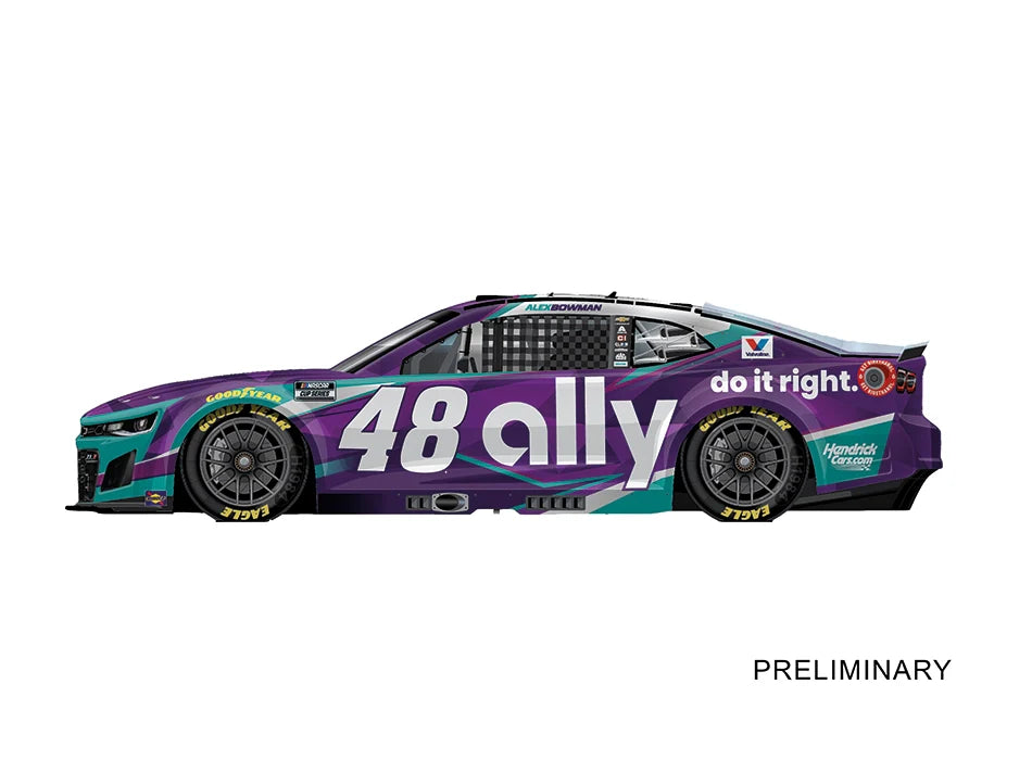 NASCAR Camaro NextGen ZL1 "Hendrick Motorsports, Alex Bowman, No.48" Season 2026