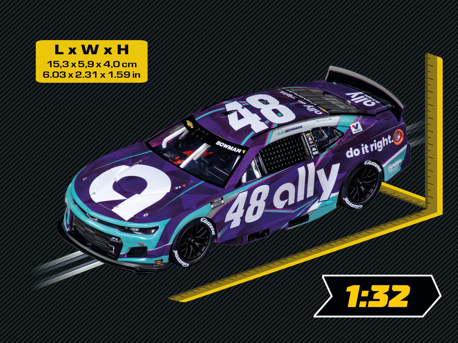 NASCAR Camaro NextGen ZL1 "Hendrick Motorsports, Alex Bowman, No.48" Season 2026