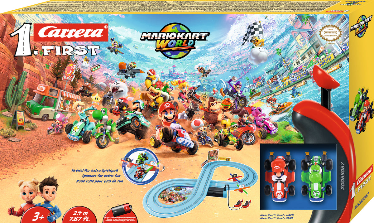 Mario Kart World Mario contro Yoshi