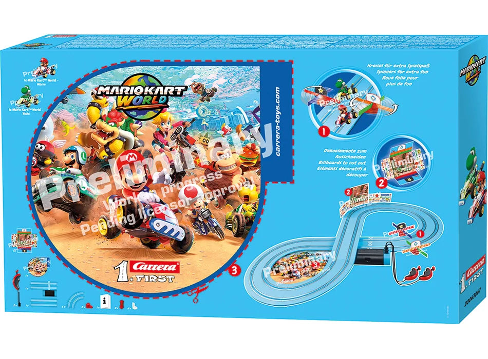 Mario Kart World Mario vs. Yoshi