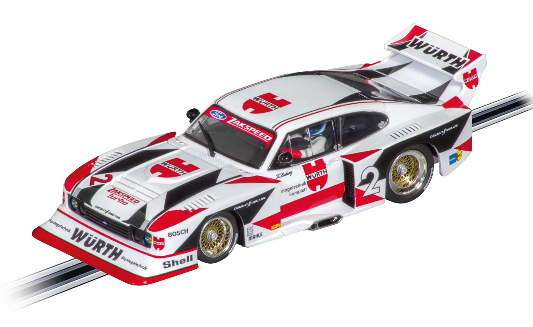 Ford Capri Zakspeed Turbo "Würth-Zakspeed-Team, No.2"