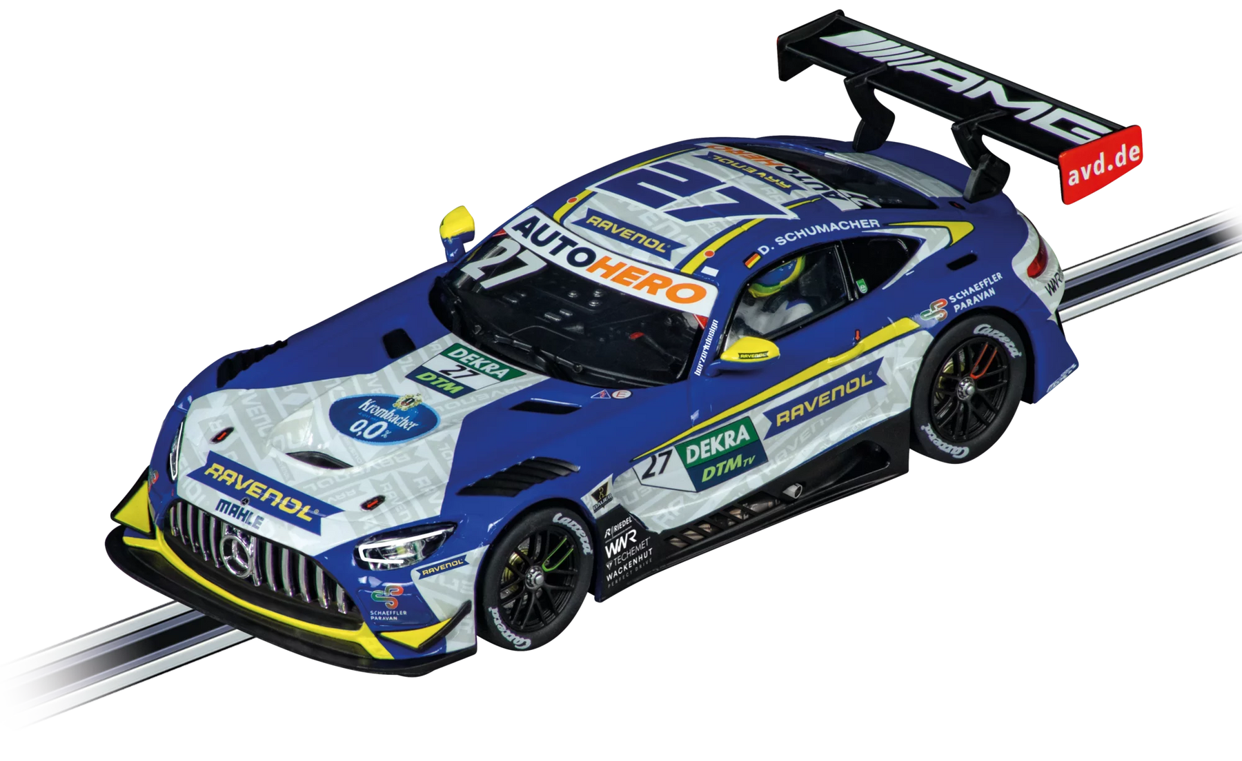 Mercedes-AMG GT3 Evo "Mercedes-AMG Team Winward D.Schumacher, No.27" DTM 2022