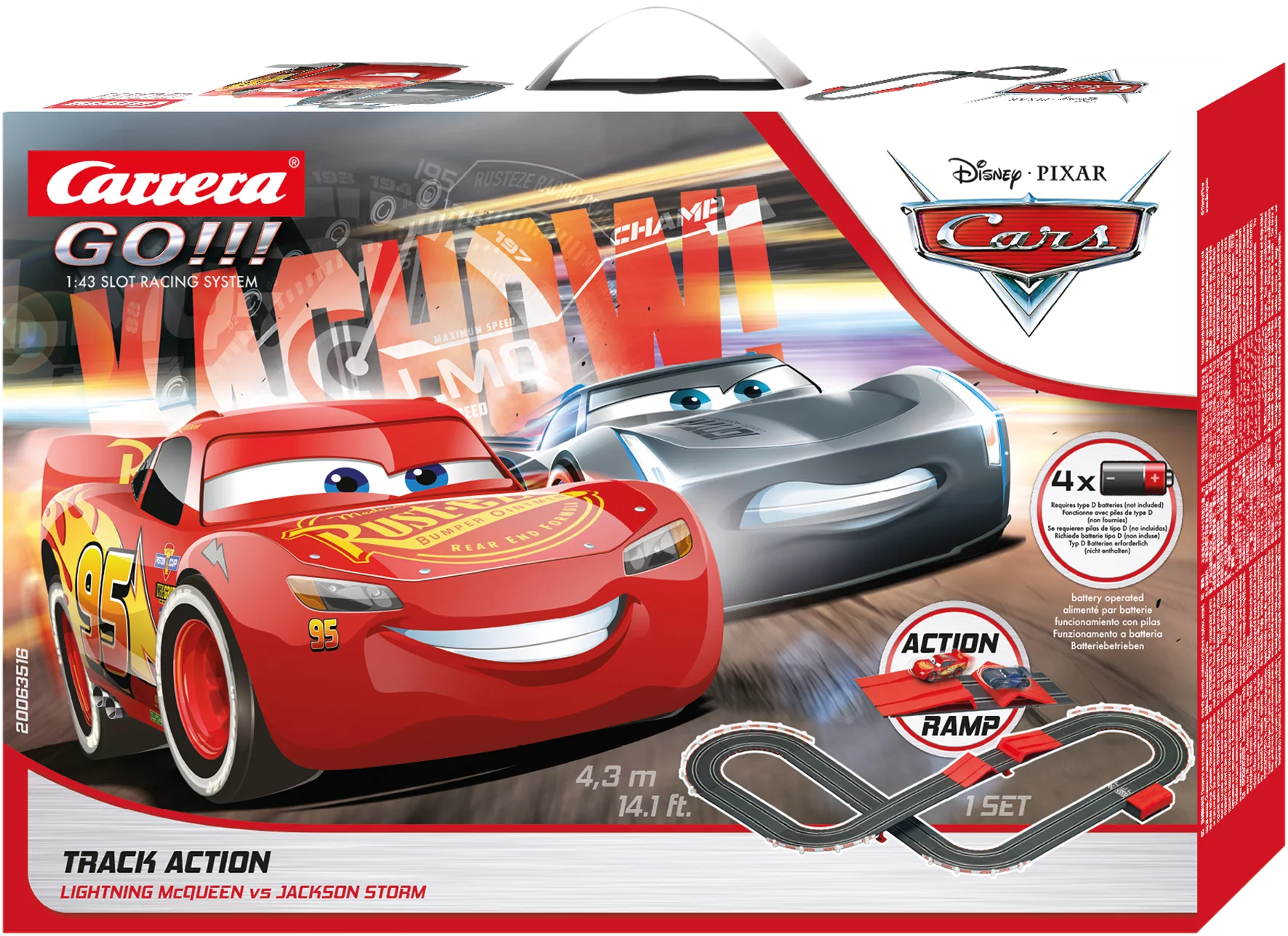 Disney Cars 3 - Track Action