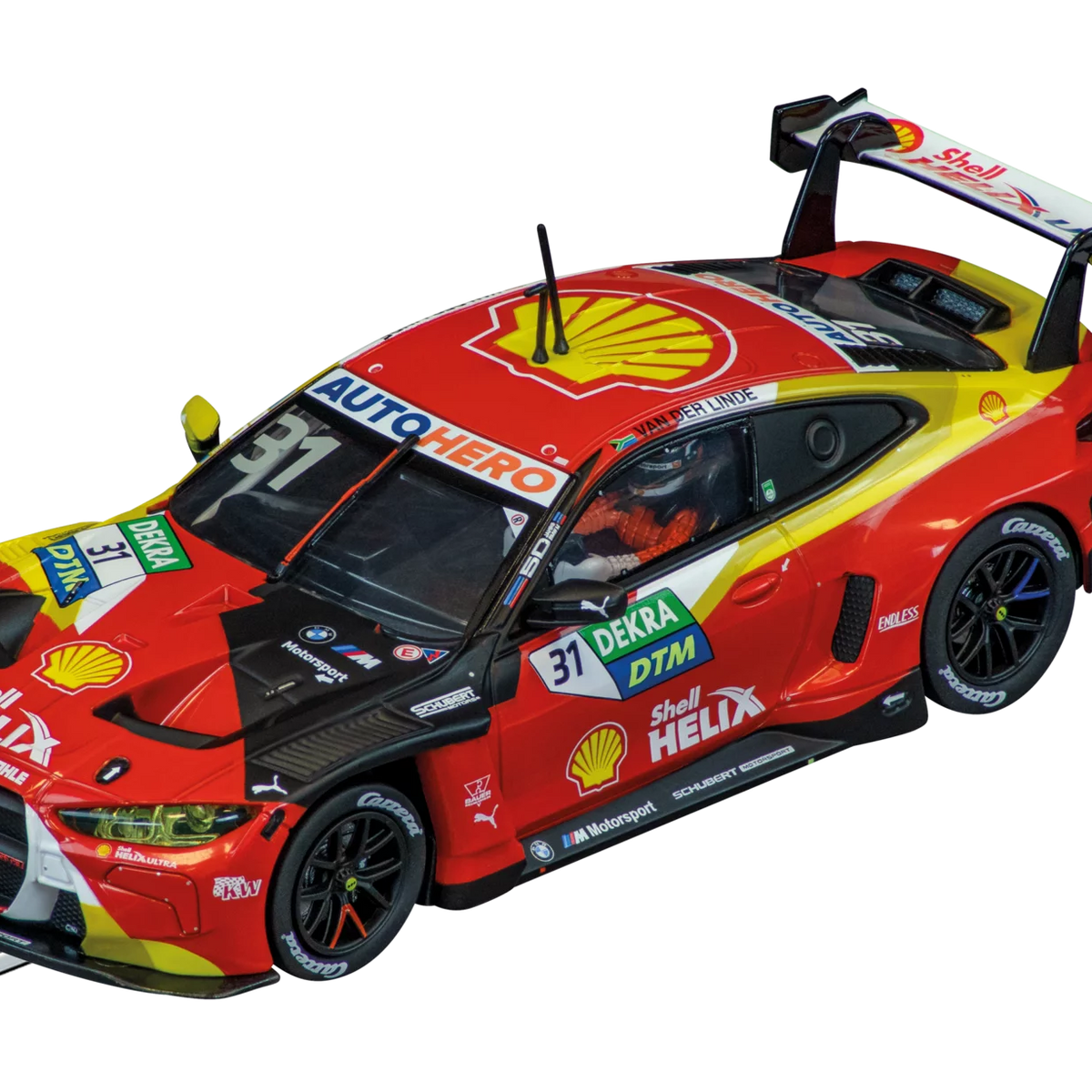 Coche Slot Digital 132 BMW M4 GT3 Schubert Motorsport Nº33 DTM 2023 – Escala 1:32 Con Luces Delanteras, Traseras Y De Freno, Para Pistas De Carreras Eléctricas, Coche De Colección Con Licencia Oficial