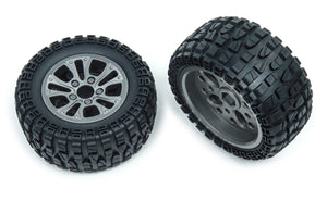 Set of 2 tires incl. Rims
