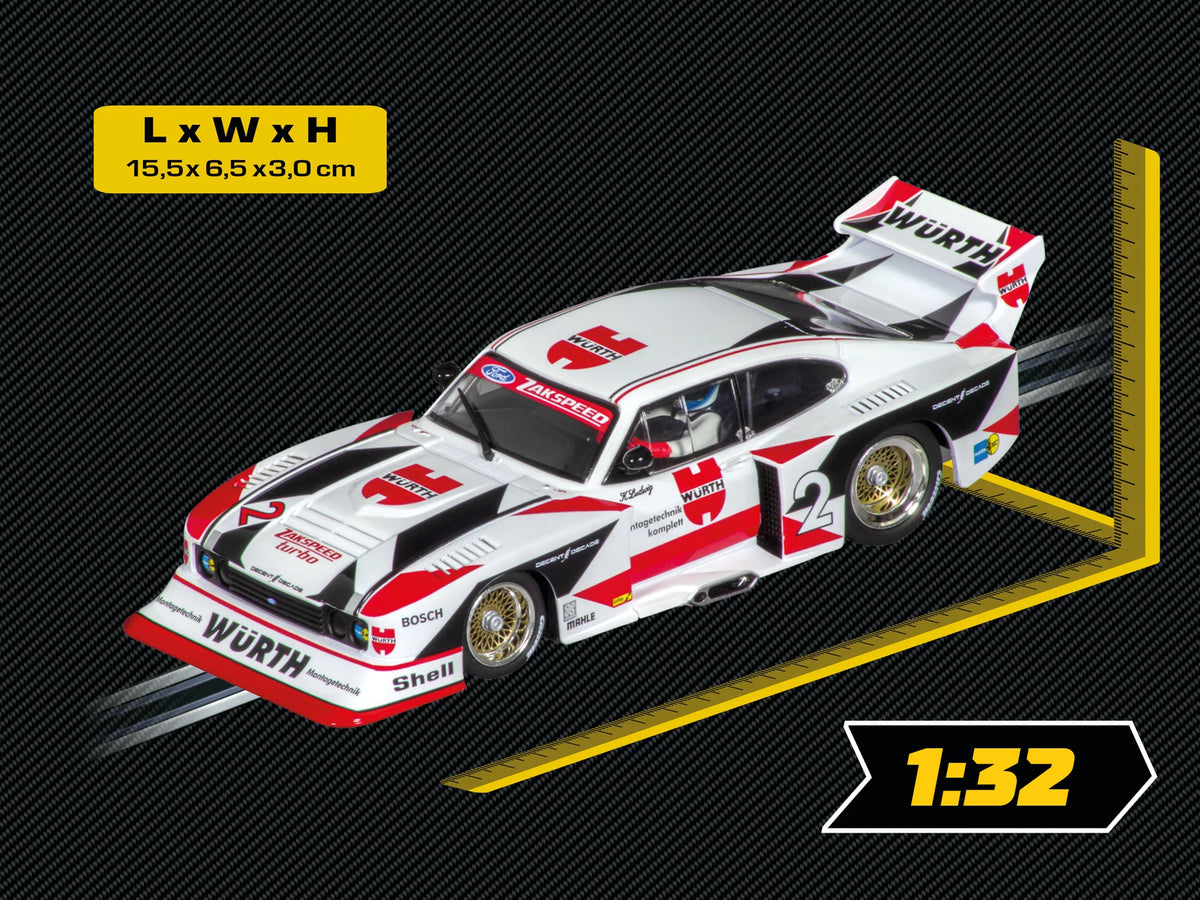 Ford Capri Zakspeed Turbo "Würth-Zakspeed-Team, No.2"