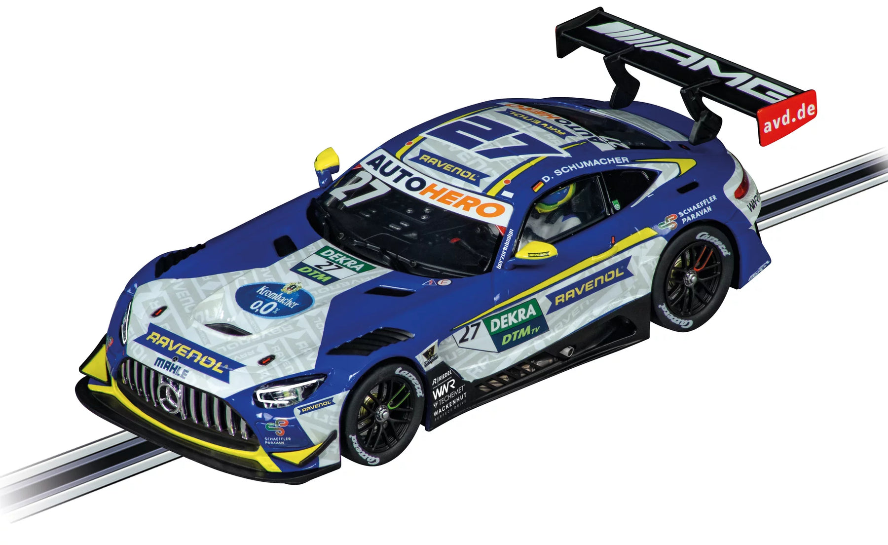Mercedes-AMG GT3 Evo "Mercedes-AMG Team Winward D.Schumacher, No.27" DTM 2022
