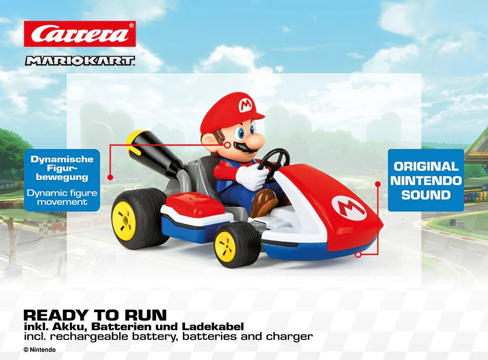 2.4GHz Mario Kart(TM), Mario - Race Kart with Sound