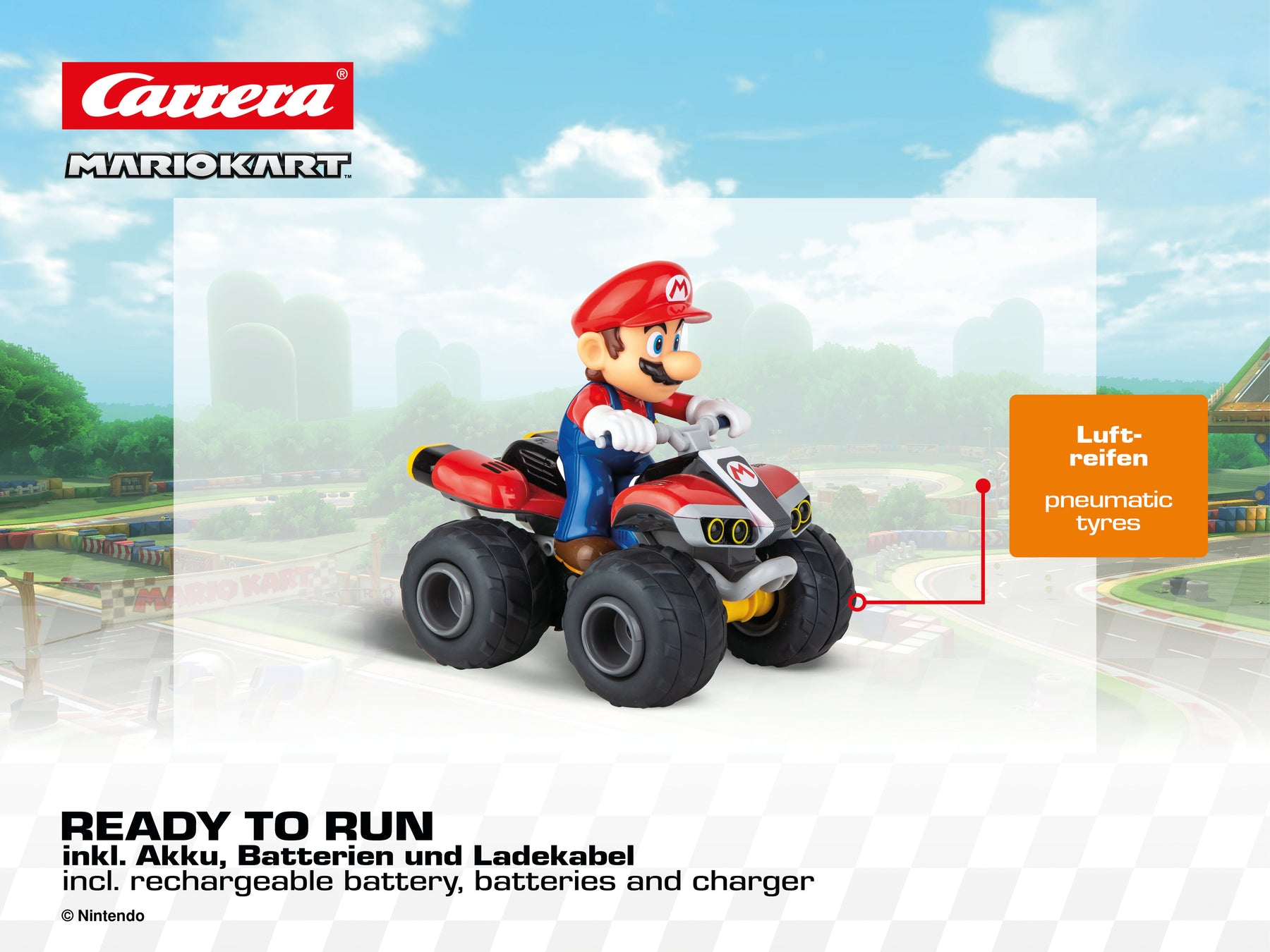 2,4GHz Mario Kart™,  Mario - Quad
