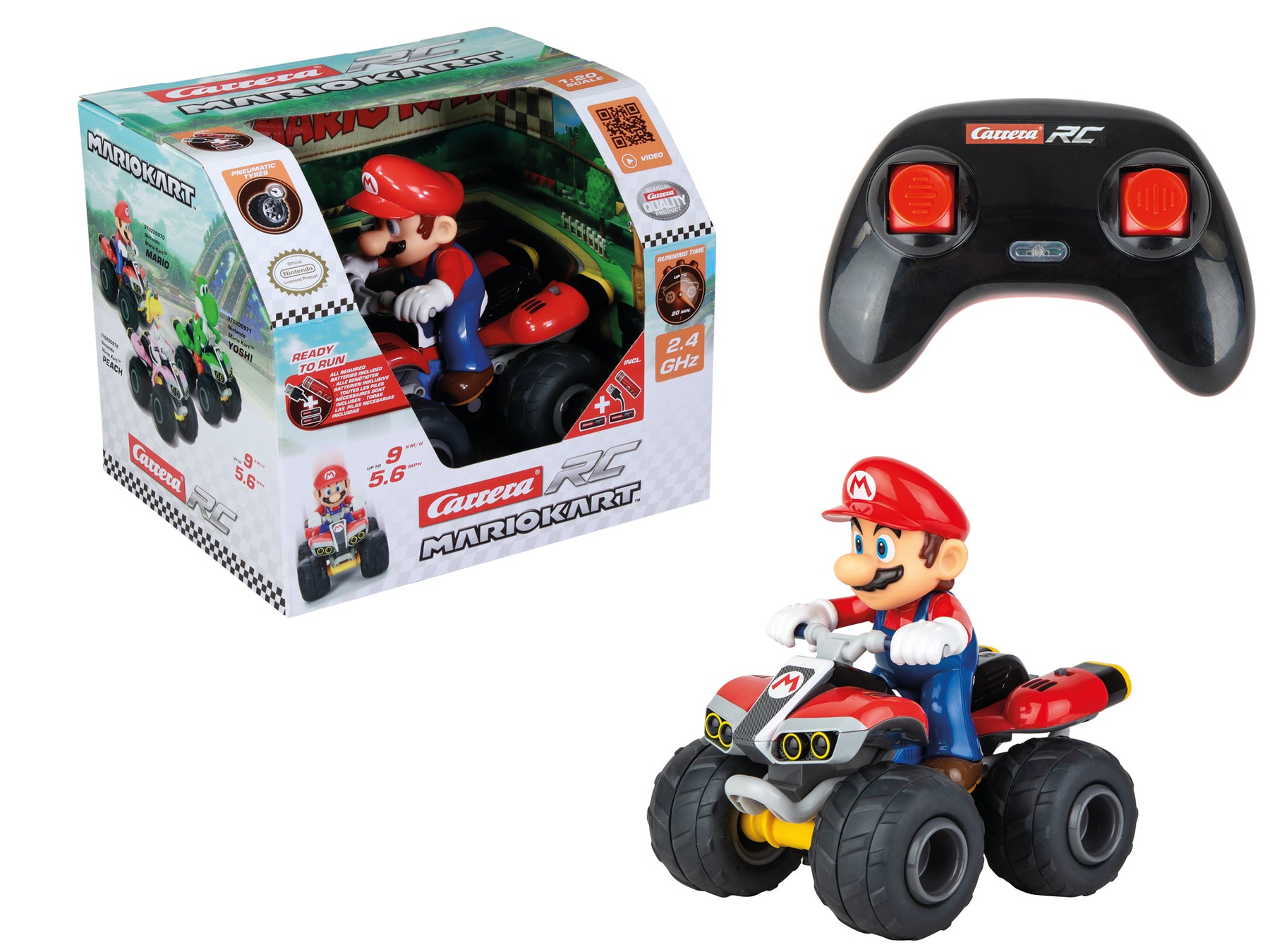 2,4GHz Mario Kart™,  Mario - Quad