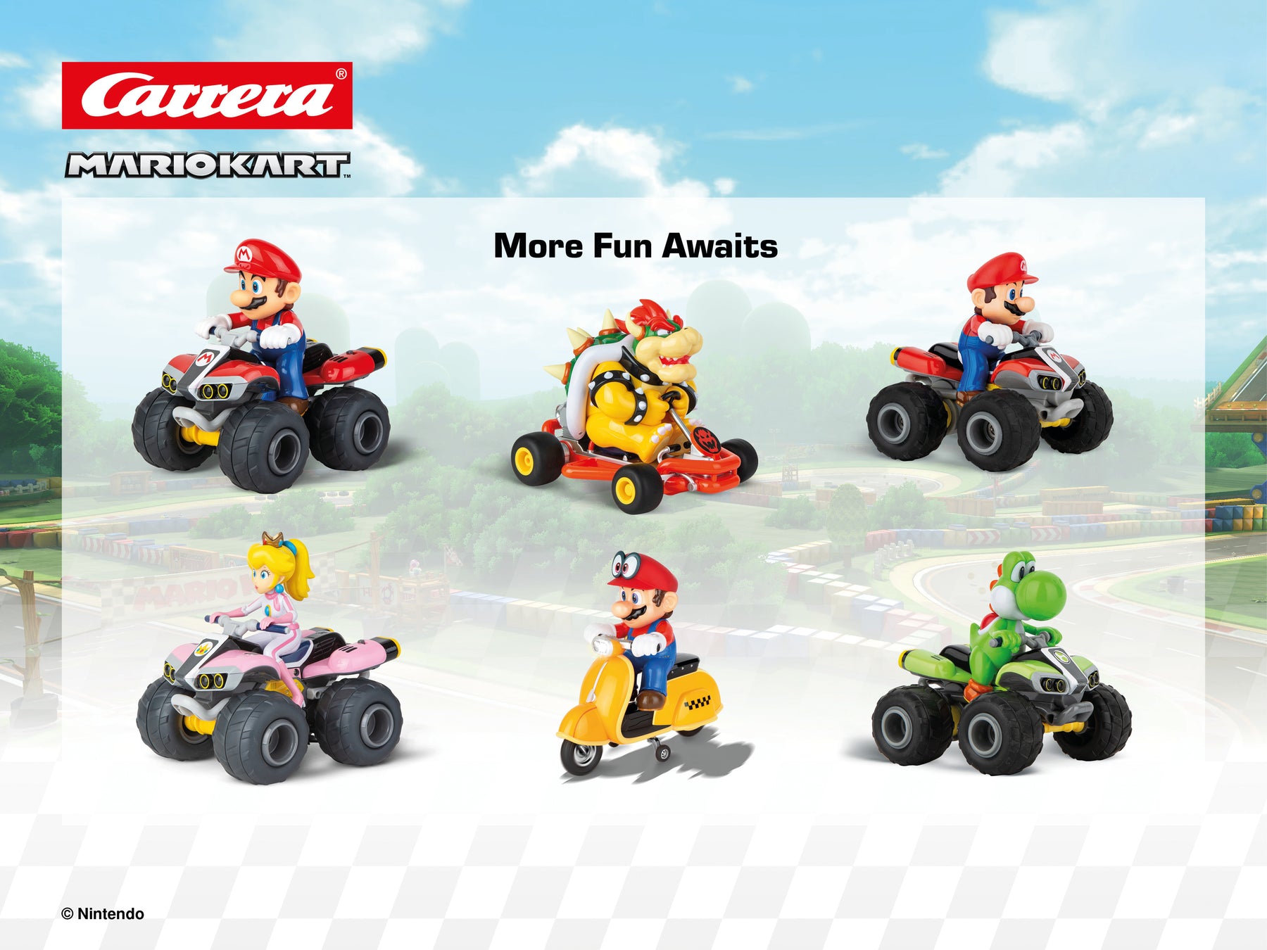 2,4GHz Mario Kart™,  Yoshi - Quad