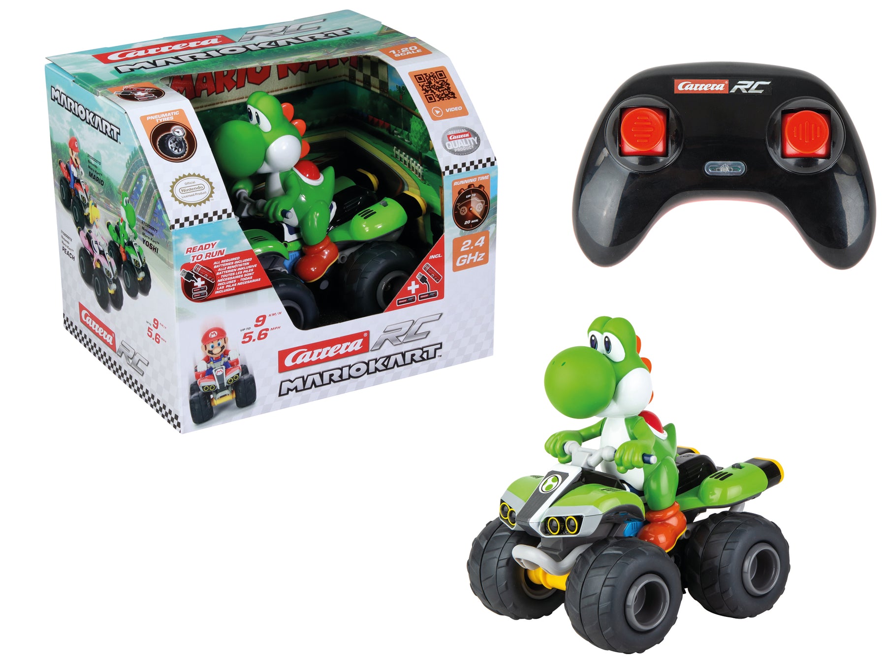 2,4GHz Mario Kart™,  Yoshi - Quad