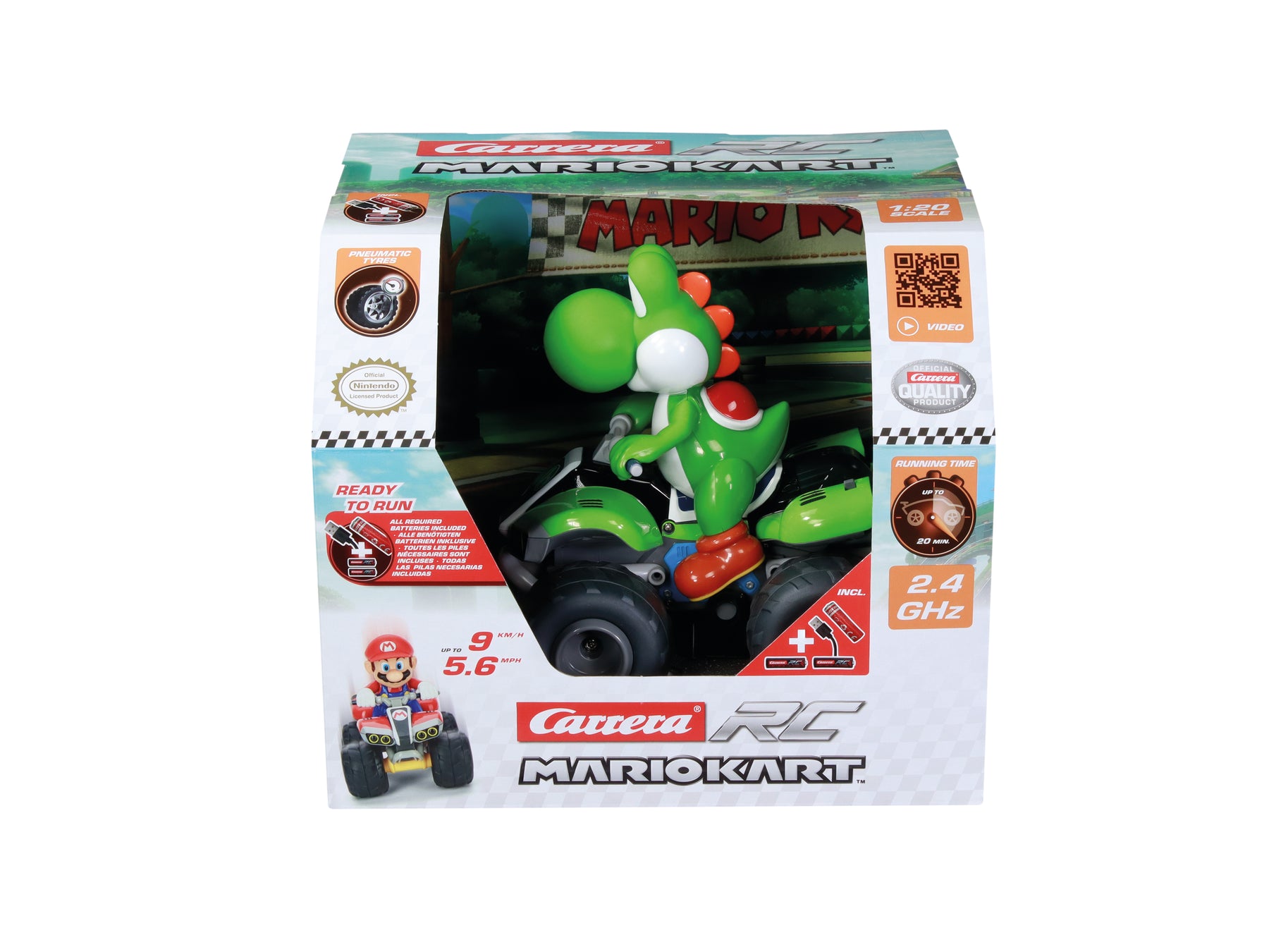 2,4GHz Mario Kart™,  Yoshi - Quad