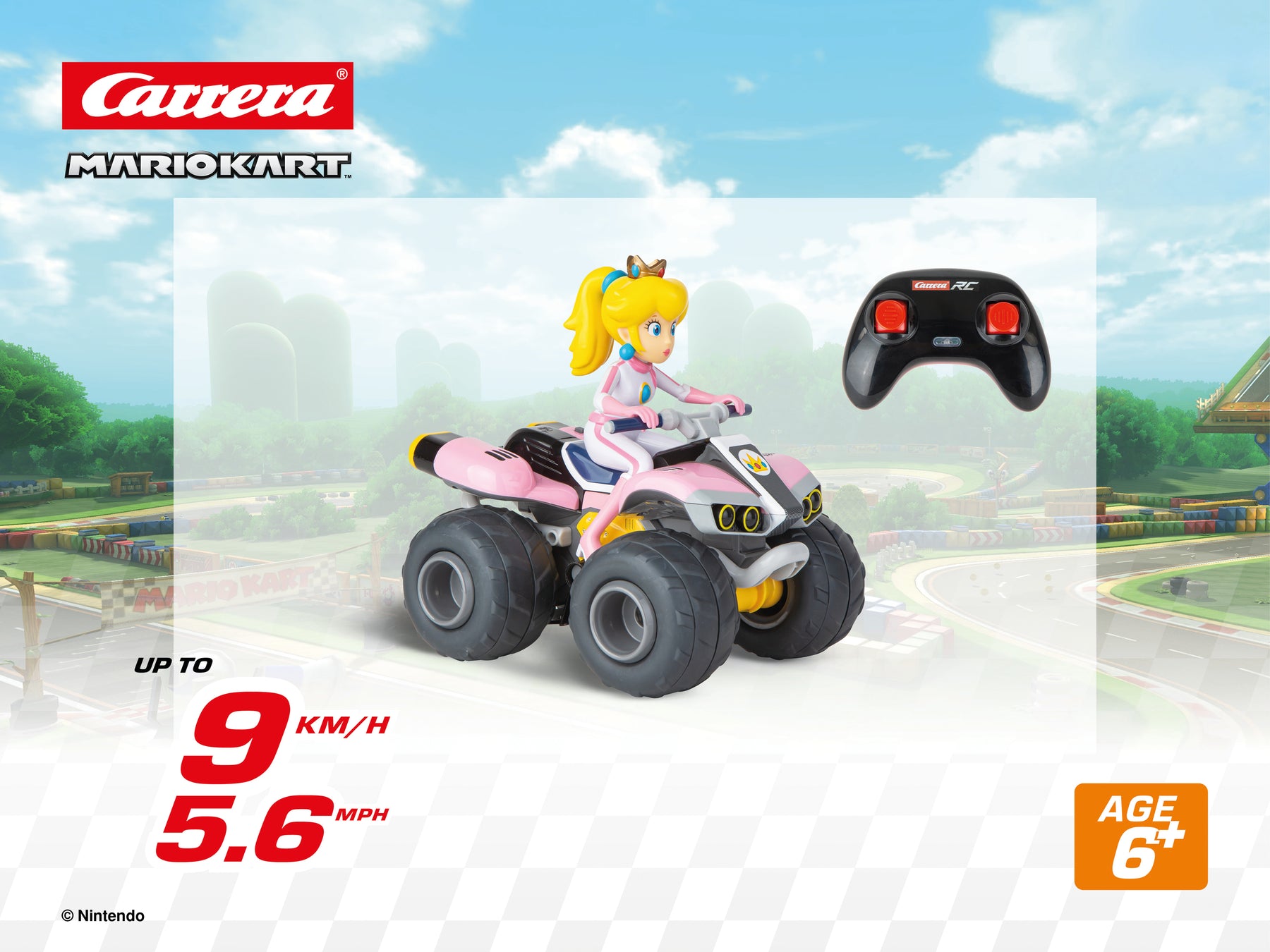 2,4GHz Mario Kart™,  Peach - Quad
