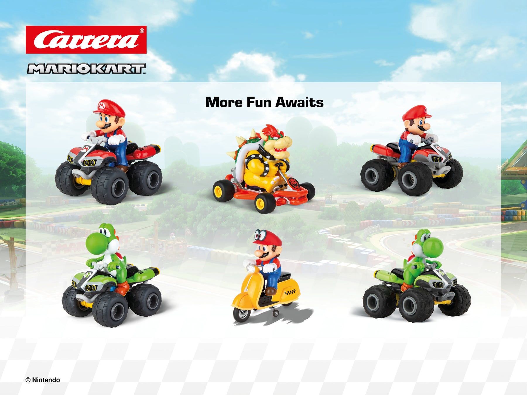 2,4GHz Mario Kart™,  Peach - Quad