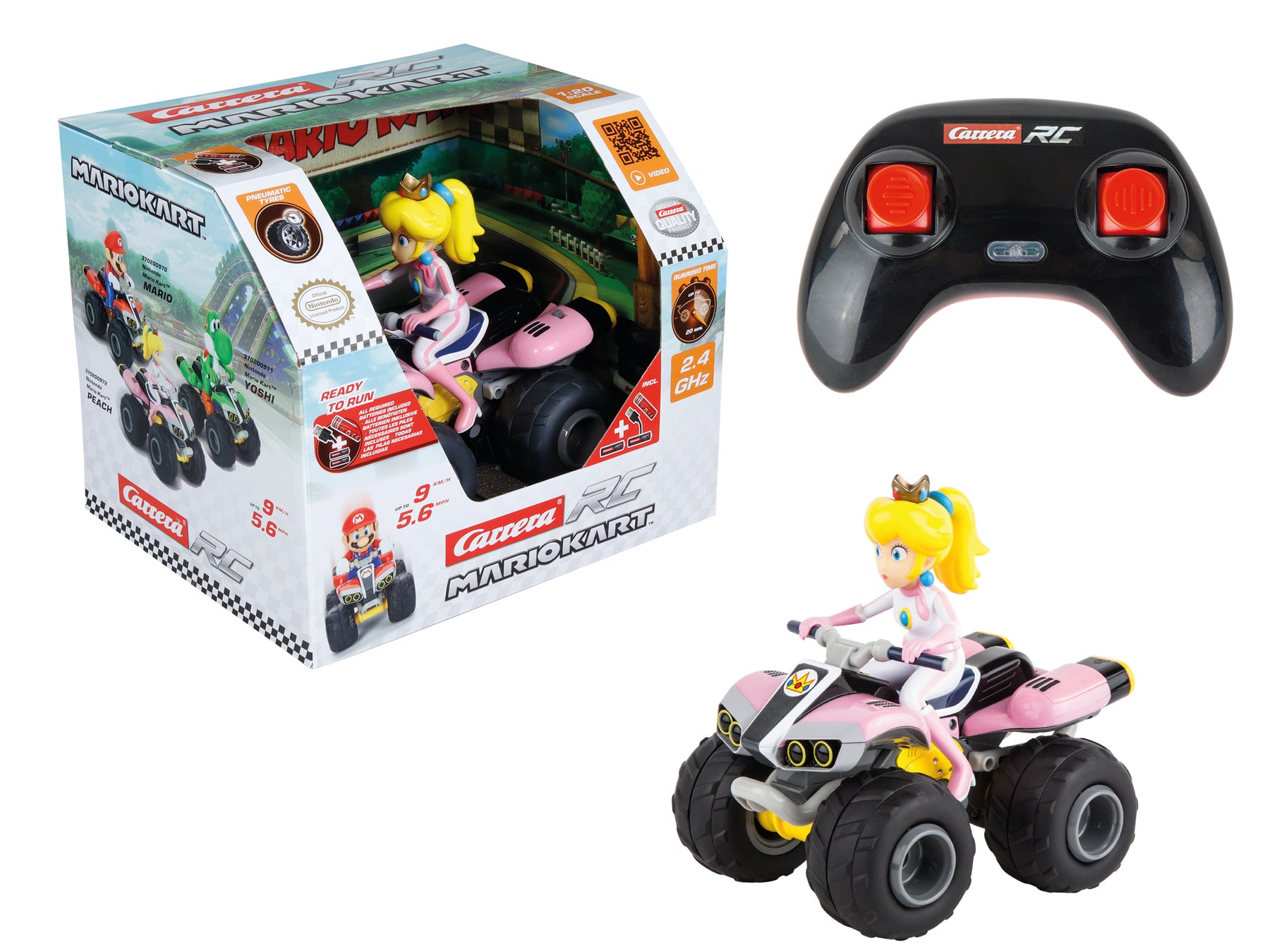 2,4GHz Mario Kart™,  Peach - Quad