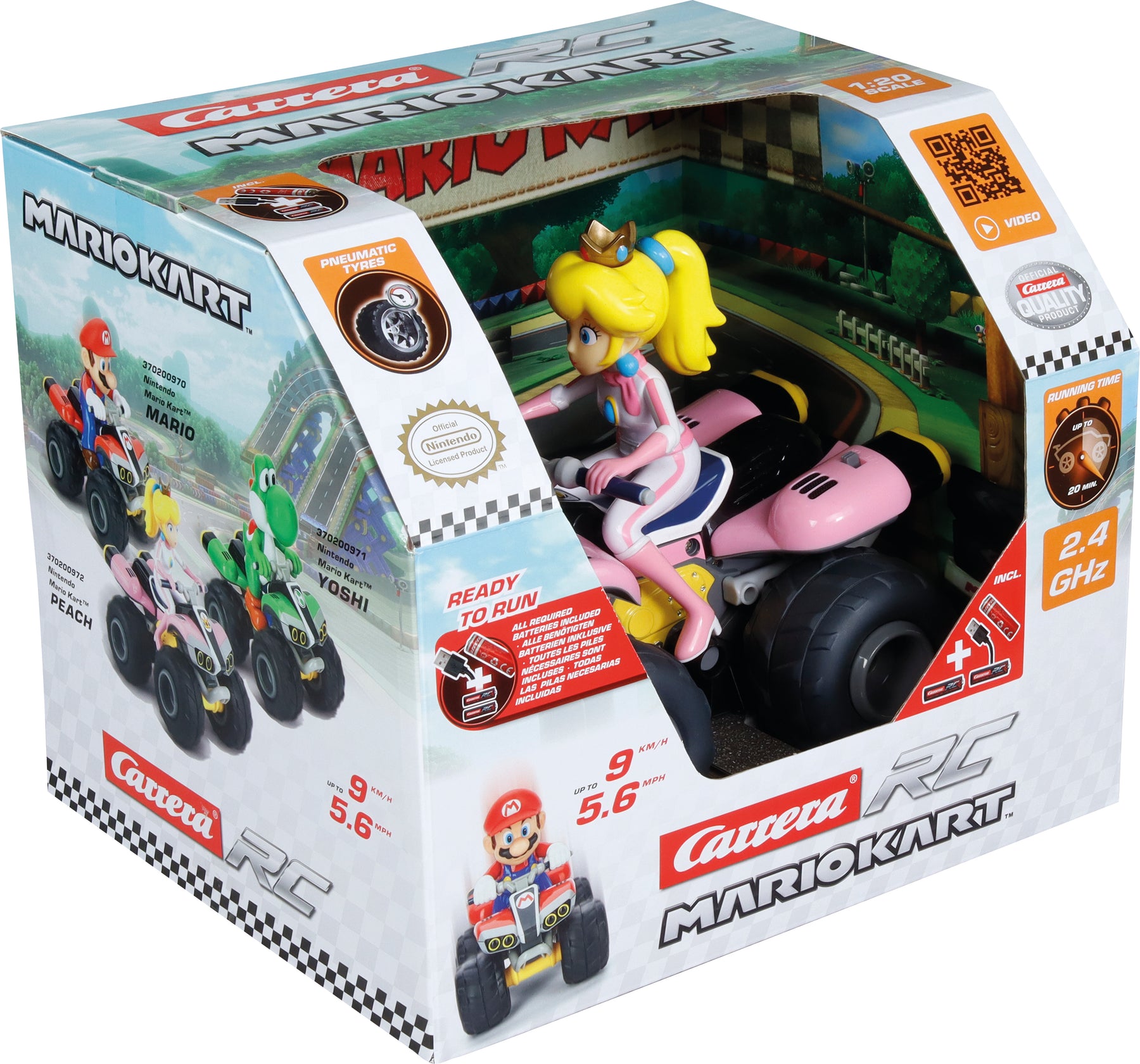 2,4GHz Mario Kart™,  Peach - Quad
