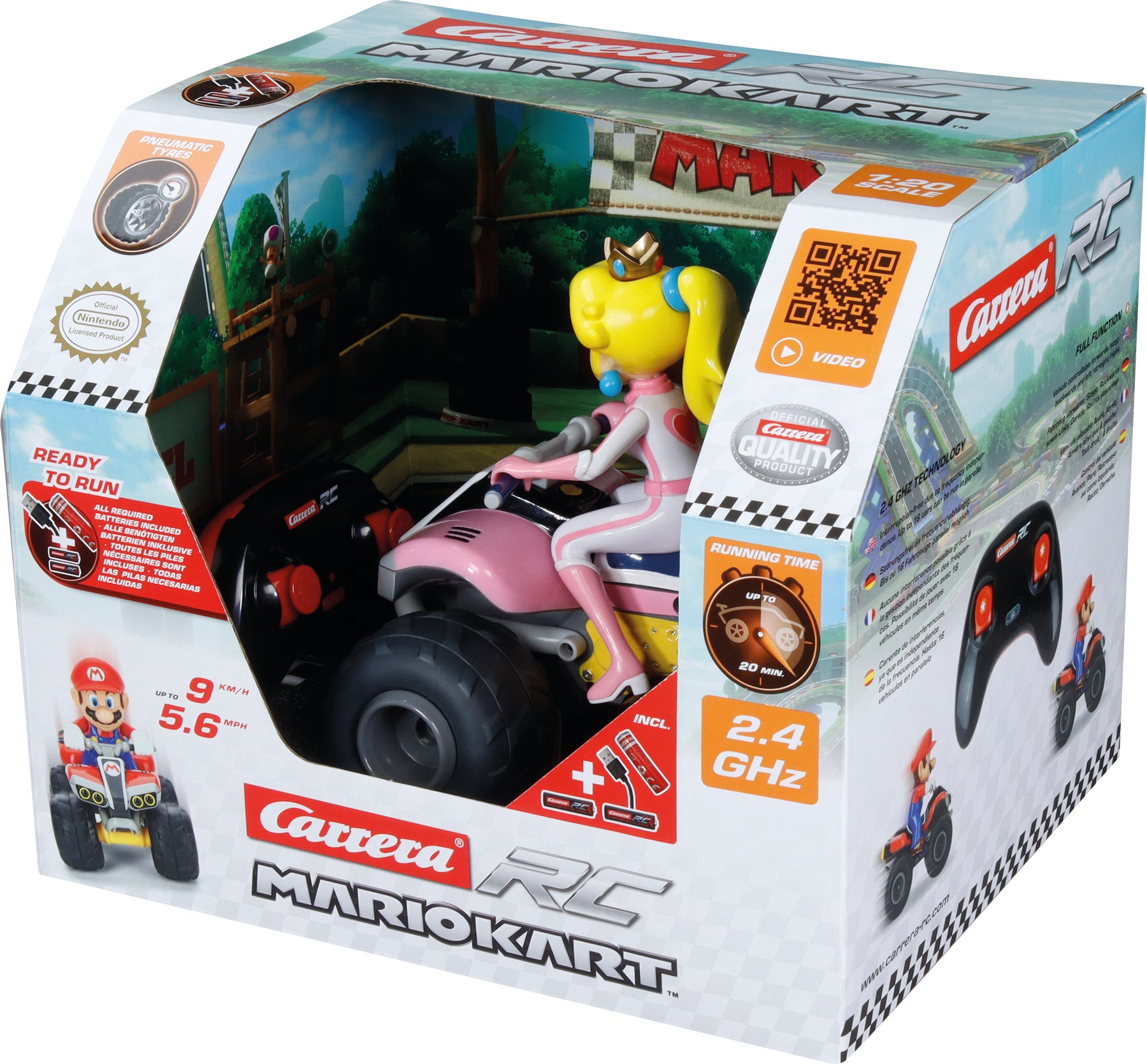 2,4GHz Mario Kart™,  Peach - Quad