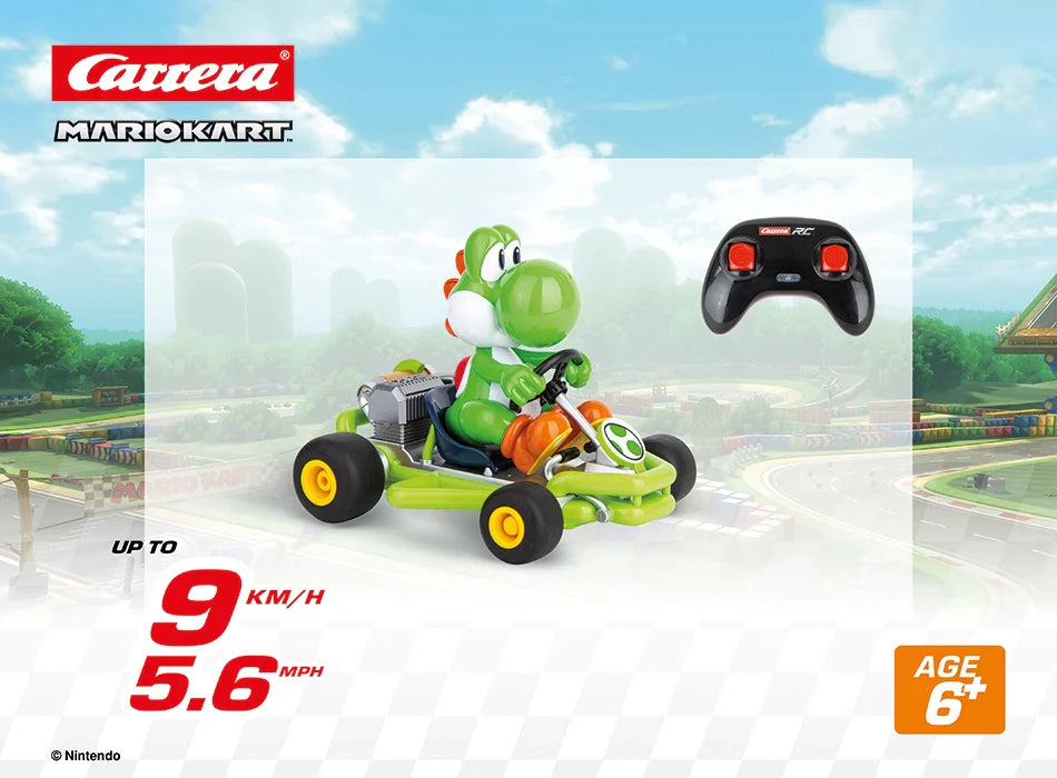 Carrera RC 2,4GHz Mario Kart TM Pipe Kart, Yoshi 370200988 Carrera RC 2,4GHz Mario Kart TM Pipe Kart, Yoshi 370200988