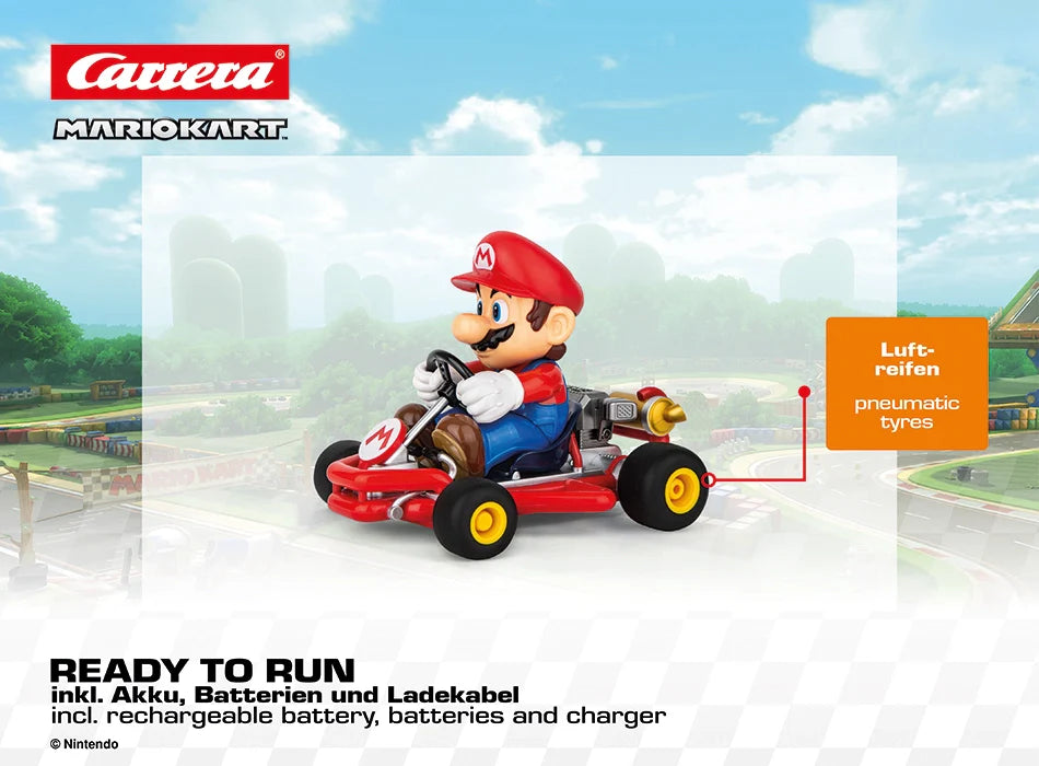 Voiture radiocommandée 2,4ghz mario kart peach multicolore - Carrera Toys Voiture radiocommandée 2,4ghz mario kart peach multicolore - Carrera Toys