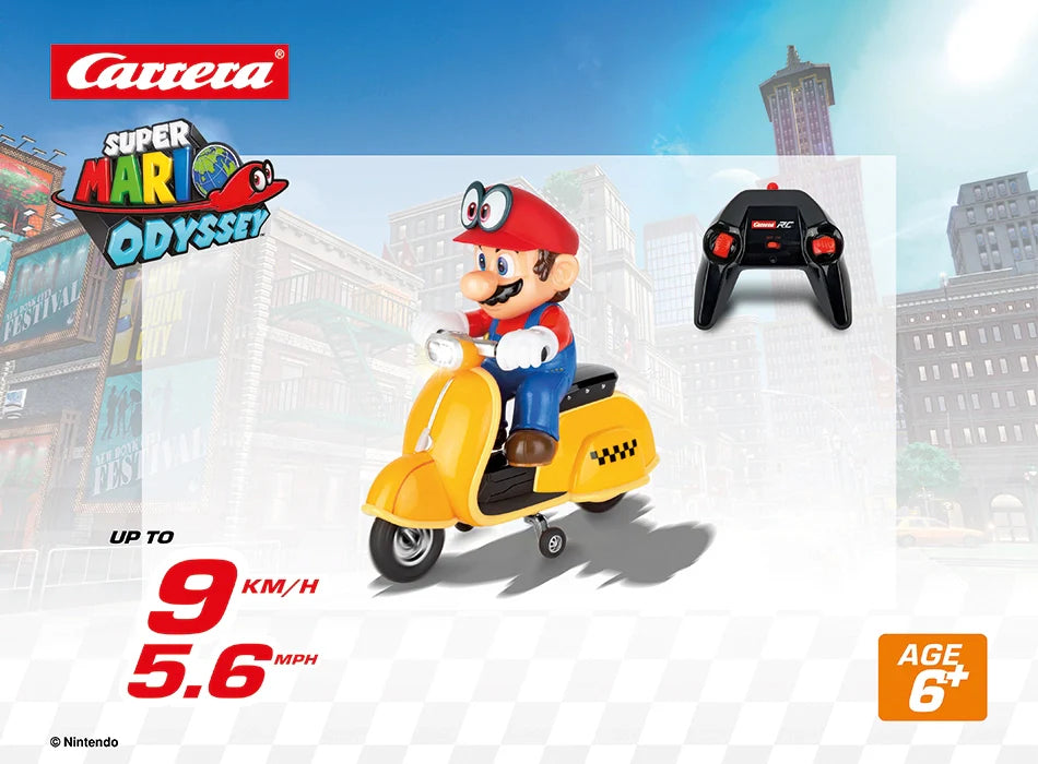 Scooter Super Mario Odyssey™ da 2,4 GHz, Mario