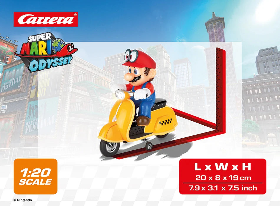 Scooter Super Mario Odyssey™ da 2,4 GHz, Mario