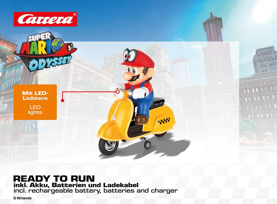 Scooter Super Mario Odyssey™ da 2,4 GHz, Mario