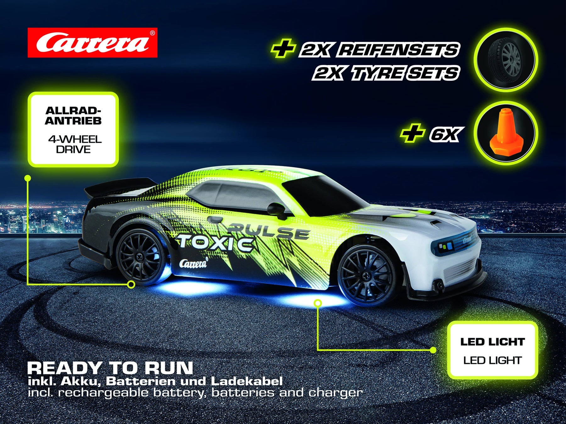 2,4 GHz <tc>Carrera</tc> Drift – Toxic Pulse