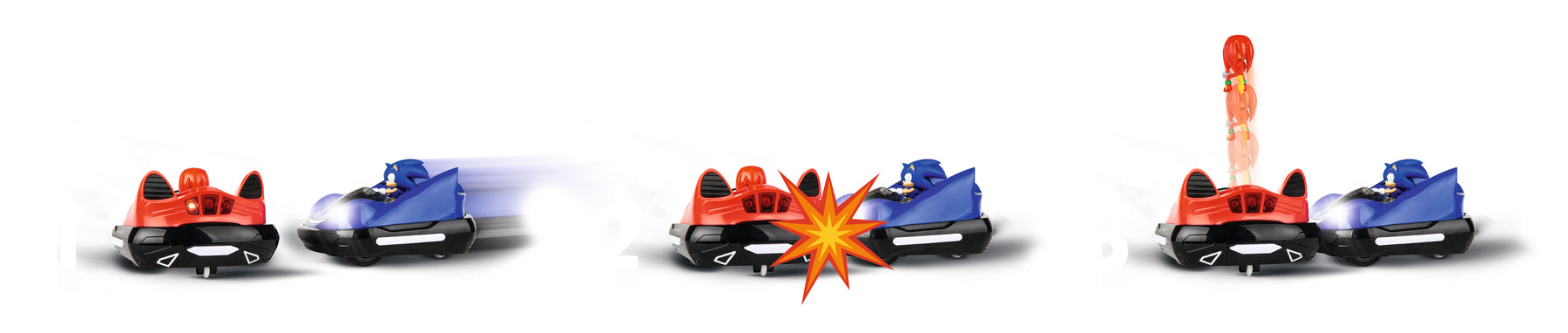 2,4GHz Sonic the Hedgehog™ - Set de voiture de combat