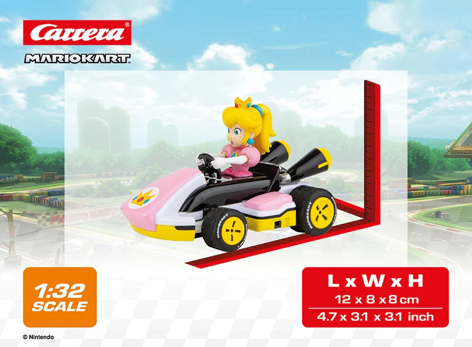 2.4GHz Mario Kart™ Race Kart 1:32, Peach