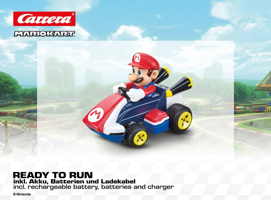 2.4GHz Mario Kart(TM) Mini RC, Mario (Paperbox)