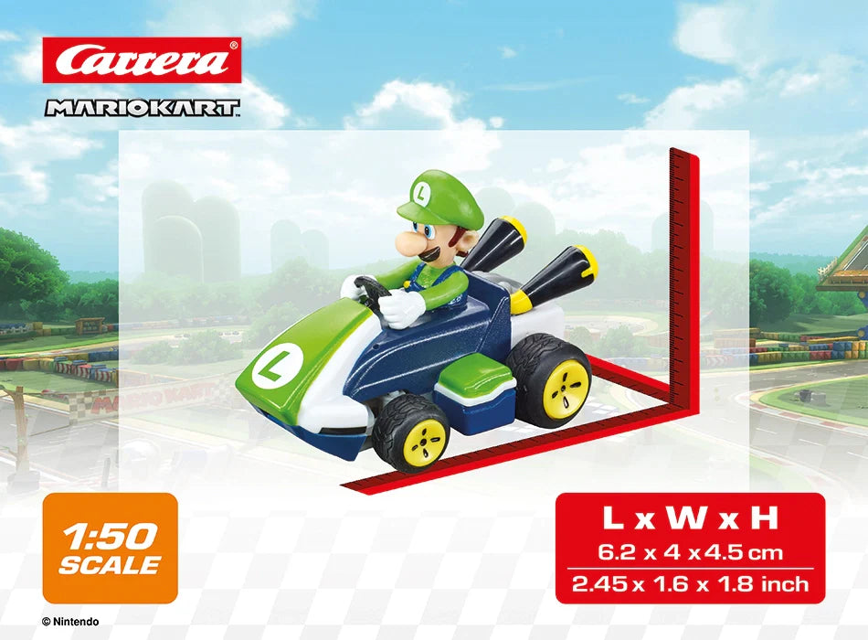 2.4GHz Mario Kart(TM) Mini RC, Luigi (Paperbox)