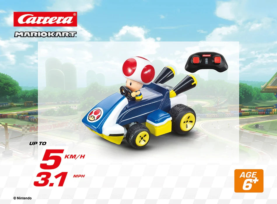 2.4GHz Mario Kart(TM) Mini RC, Toad (Paperbox)