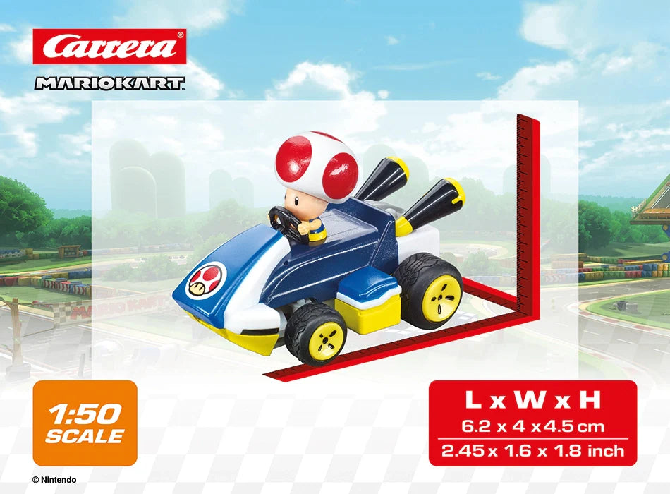 2.4GHz Mario Kart(TM) Mini RC, Toad (Paperbox)