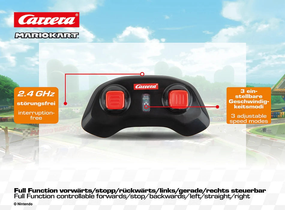 2.4GHz Mario Kart(TM) Mini RC, Toad (Paperbox)