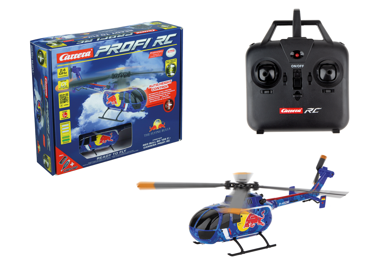 2,4GHz Red Bull BO 105 C - Carrera Profi RC