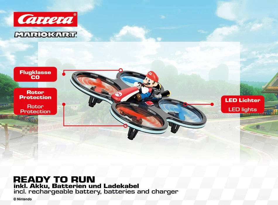 Minicóptero Mario de 2,4 GHz