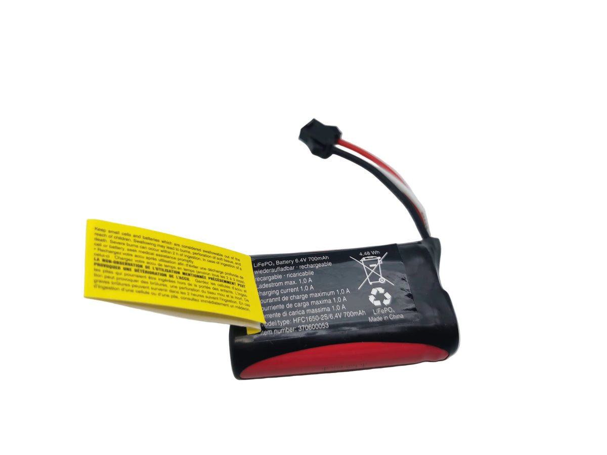 LiFePo4 BATTERY 6,4V 700mAH 7A