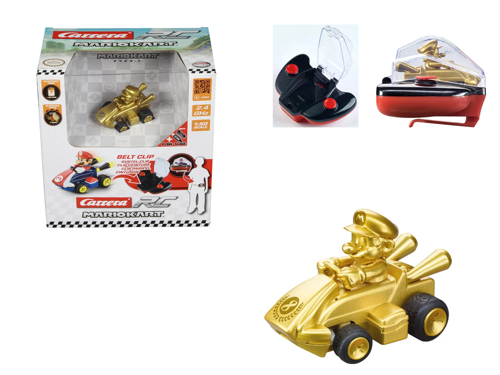 2,4GHz Mario Kart™ Mini RC, Mario - Gold