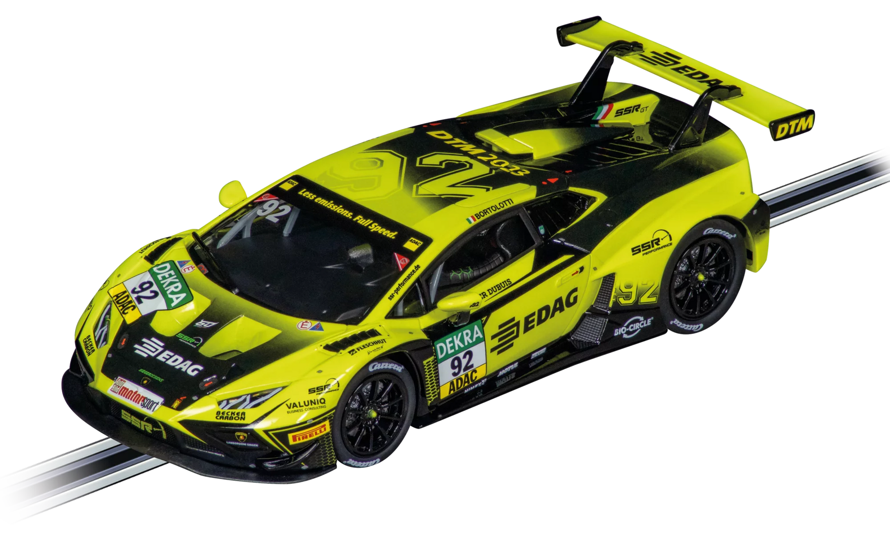 Lamborghini Huracán GT3 Evo2 "SSR Performance, M.Bortolotti, No.92", DTM 2023