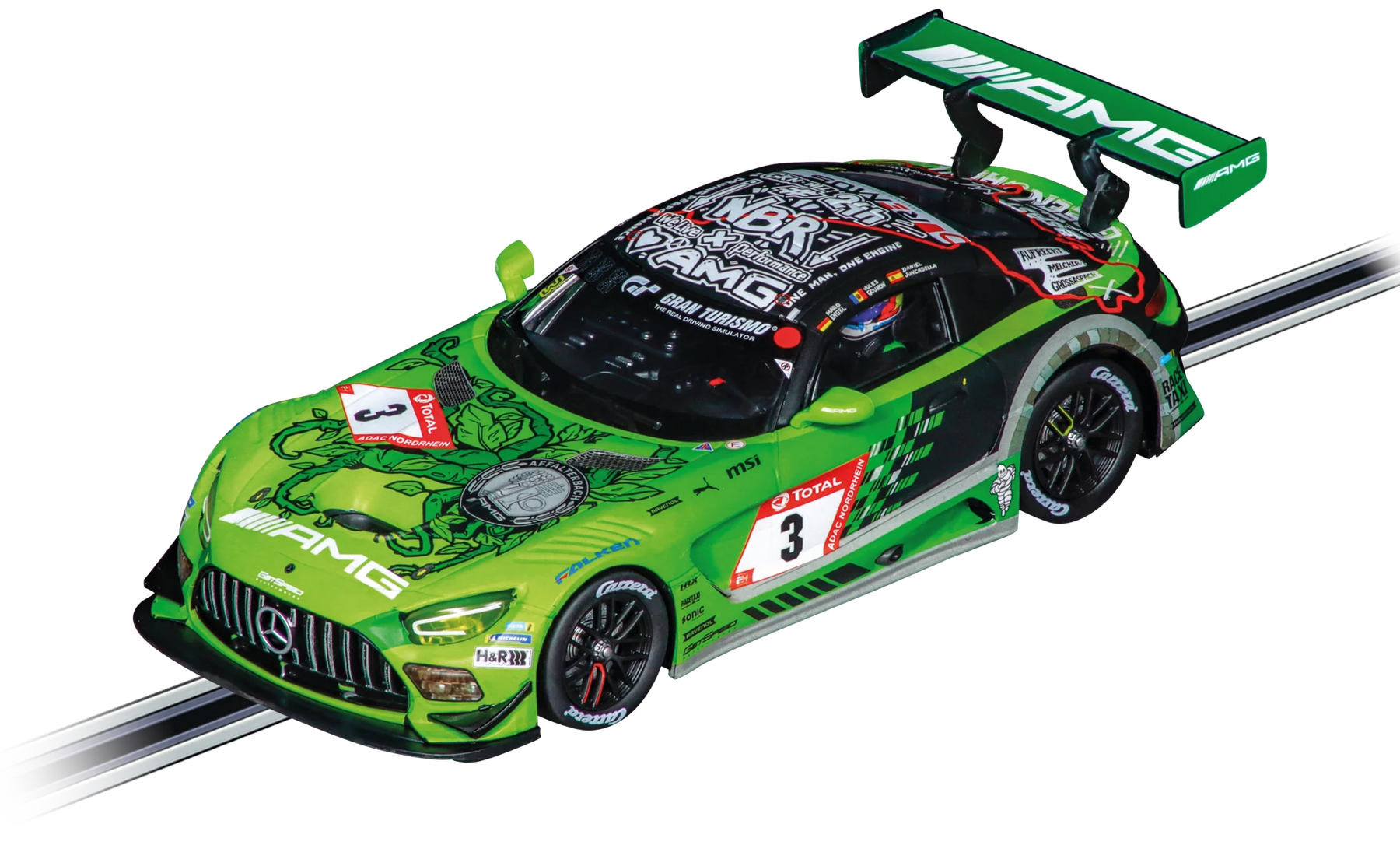 Mercedes-AMG GT3 Evo "GetSpeed Performance, No.3", 24H Nürburgring