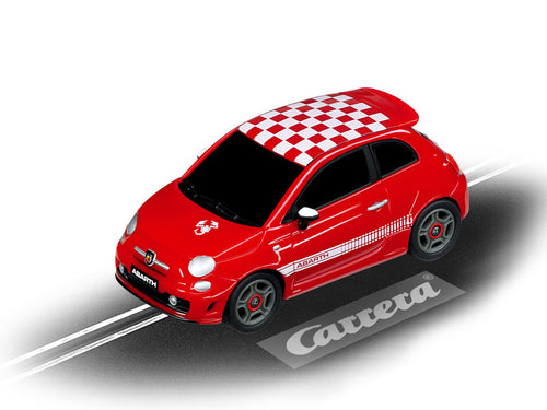 Fiat 500 Abarth red