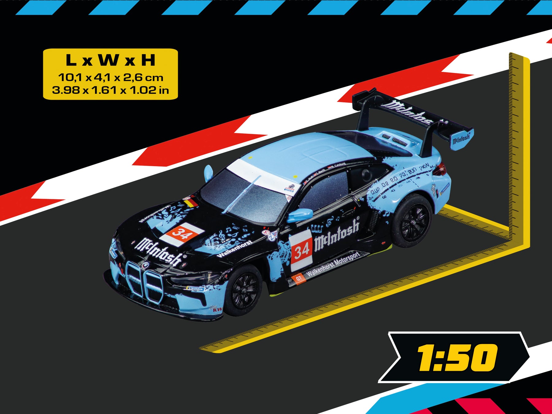 BMW M4 GT3 "Walkenhorst Motorsport, No.34"