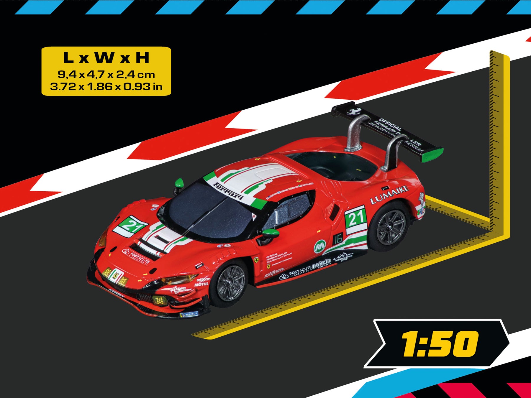 Ferrari 296 GT3 "AF Corse, No.21"