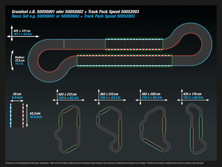 Carrera Hybrid Pack de Rail 1 - Slot Car-Union Carrera Hybrid Pack de Rail 1 - Slot Car-Union