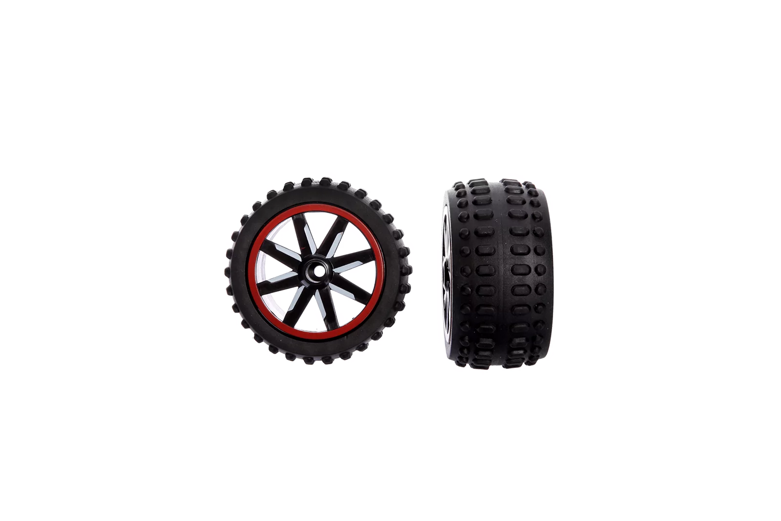 2 hintere Reifen mit Felgen für Red Jumper 2 (370202012)