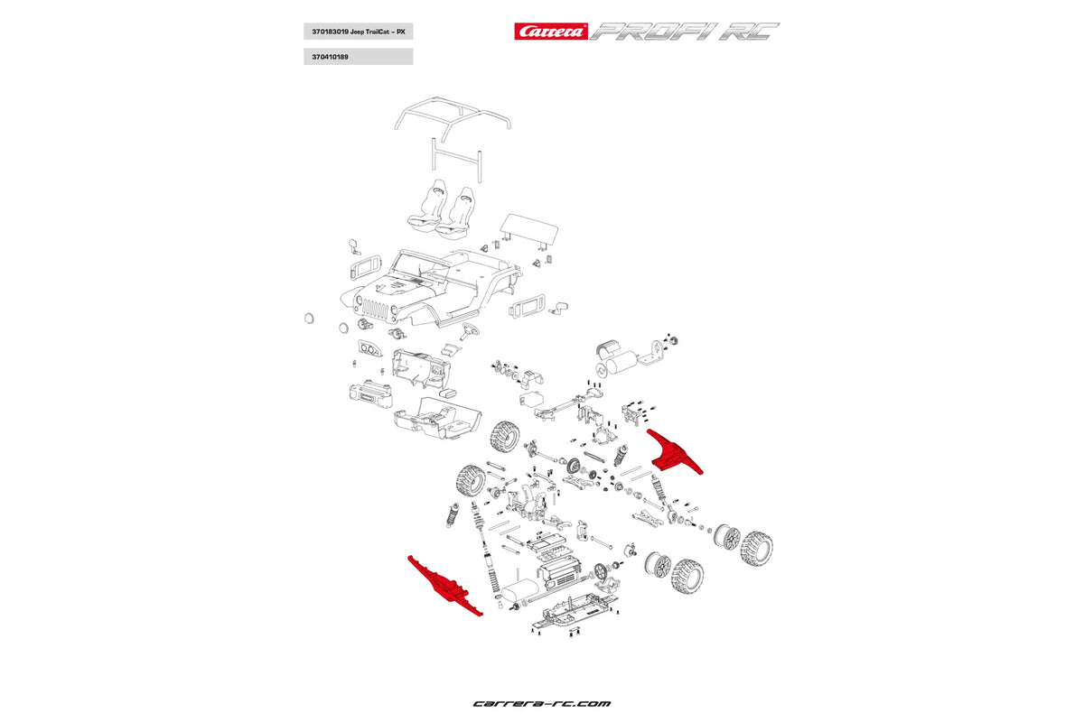 Bumper für vorne/hinten - Profi RC