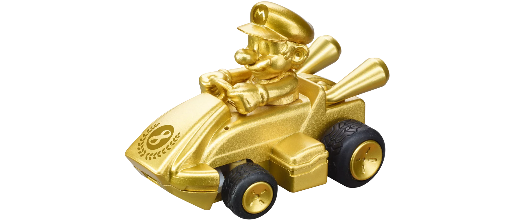 2,4GHz Mario Kart(TM) Mini RC, Mario - Gold (Paperbox)